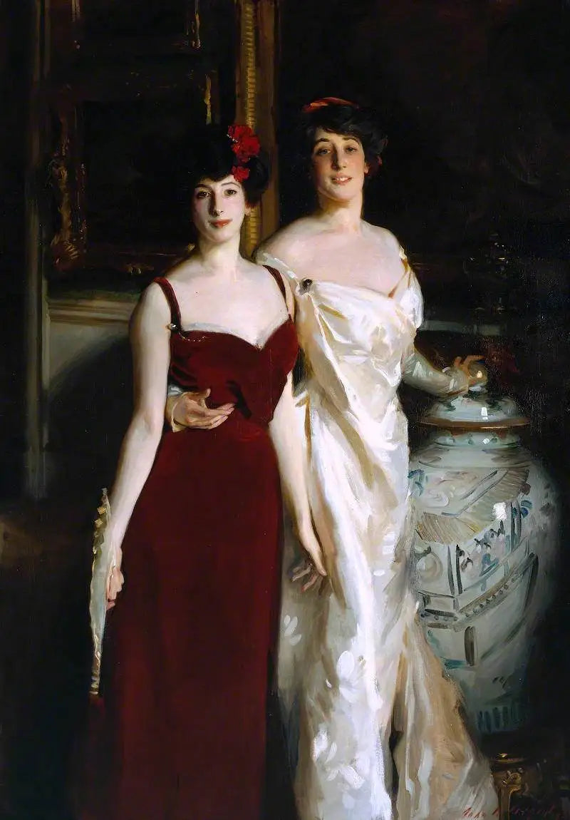 Ena y Betty, hijas de Asher y de la Sra. Wertheimer - John Singer Sargent