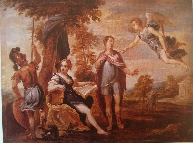 Eneas llamado de Dido - David Teniers el Joven