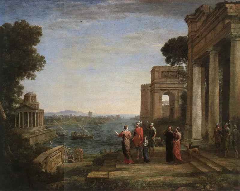 Eneas abandona Cartago - Claude Lorrain