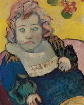 Niño con babero - Paul Gauguin