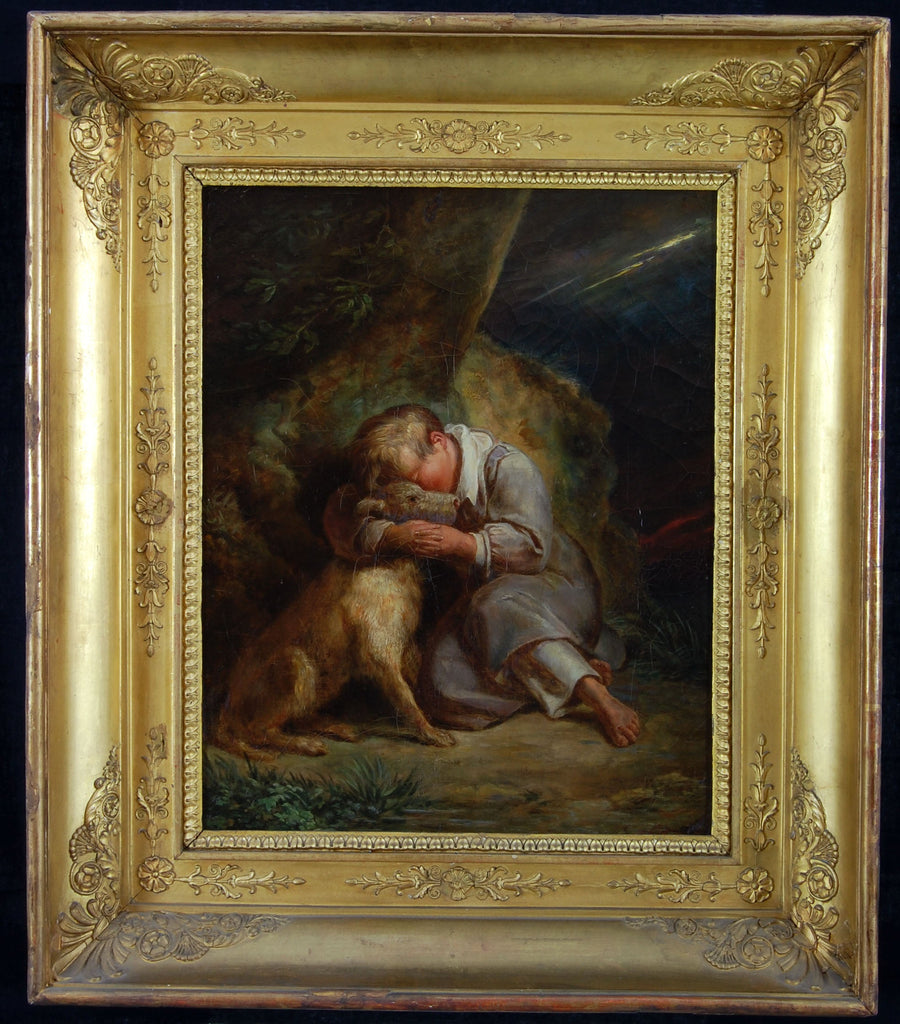 Niño con perro - Ary Scheffer