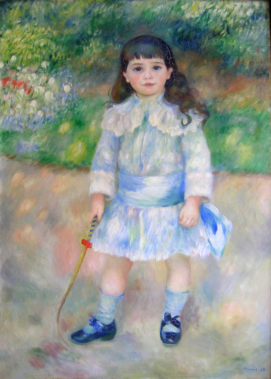 Niño con un látigo - Pierre-Auguste Renoir