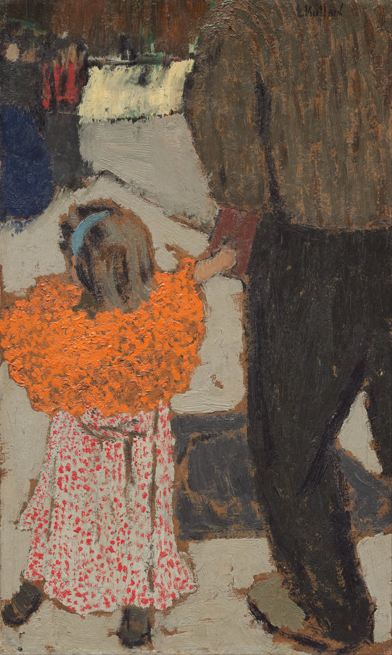 Niño con pañuelo rojo - Édouard Vuillard