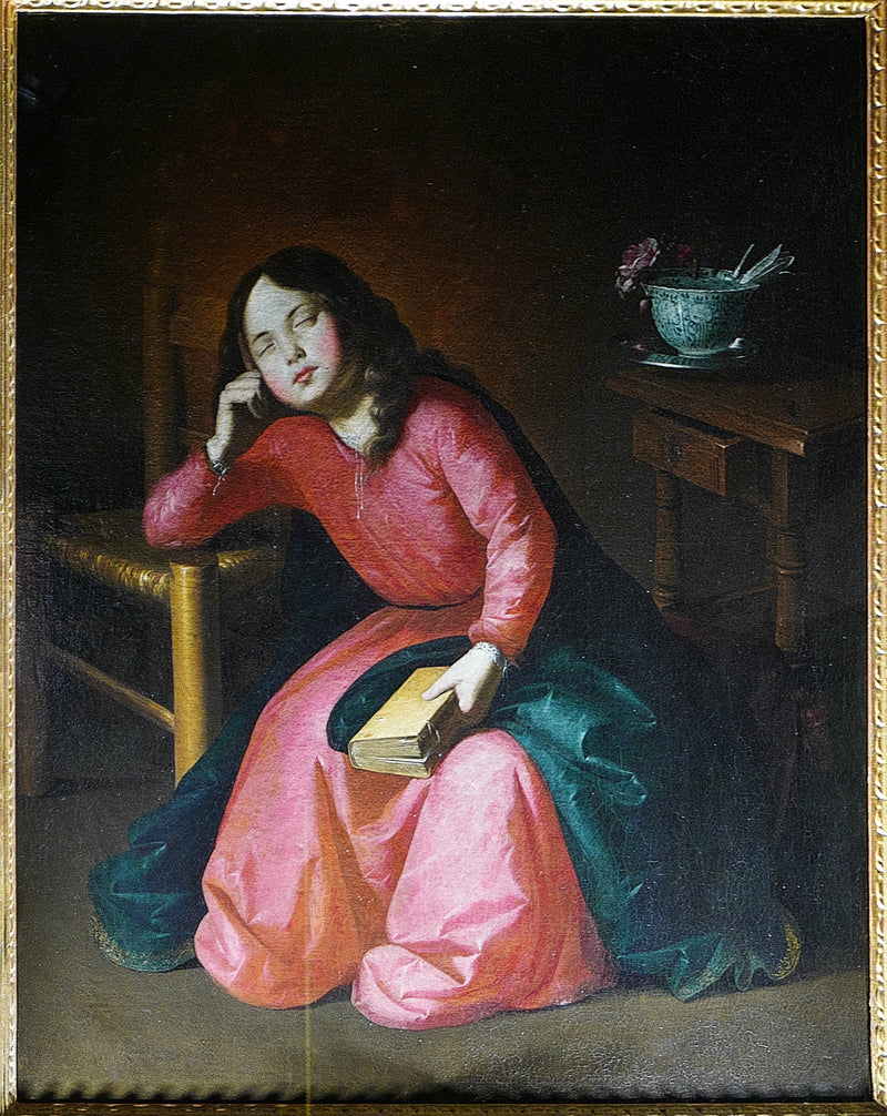 Niño Virgen Dormida - Francisco de Zurbarán