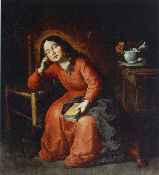 Niño Virgen dormida - Francisco de Zurbarán