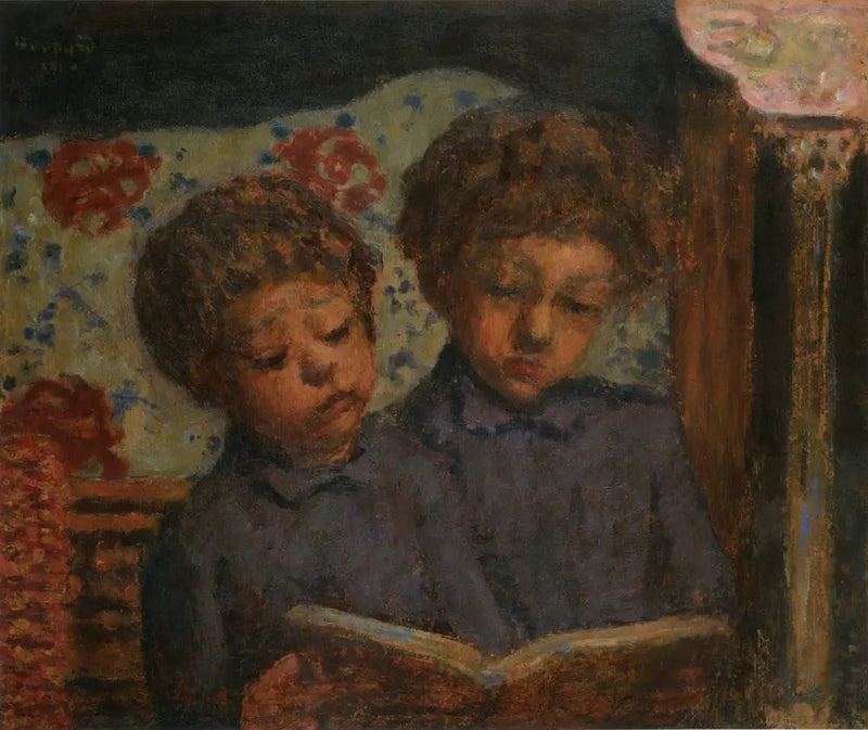 Niños solfiantes, Charles y Jean Terrasse - Pierre Bonnard