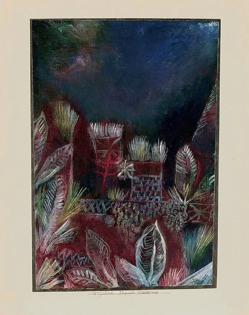 Infierno tropical - Paul Klee