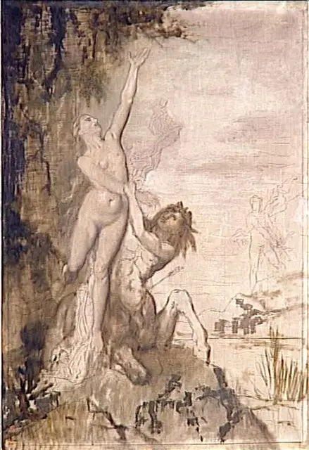 Retiro de Déjanira - Gustave Moreau