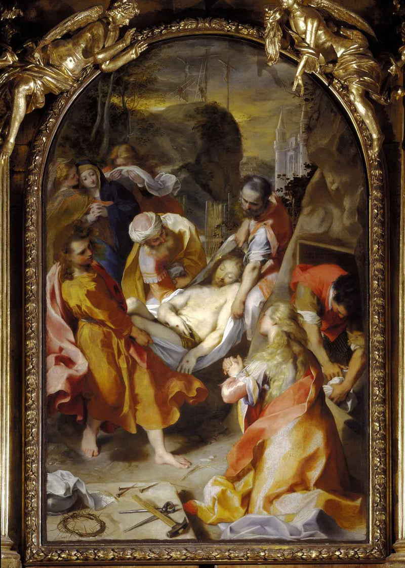 Entierro de Cristo - Federico Barroci