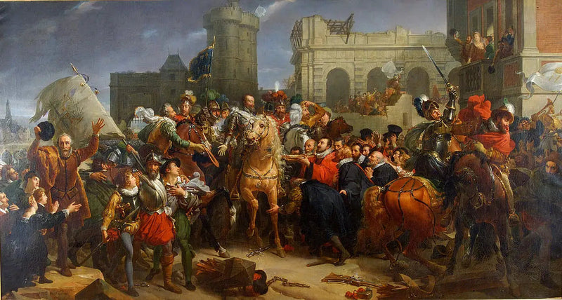 Entrada de Enrique IV en París, 22 de marzo de 1594 (1817) - François Gérard
