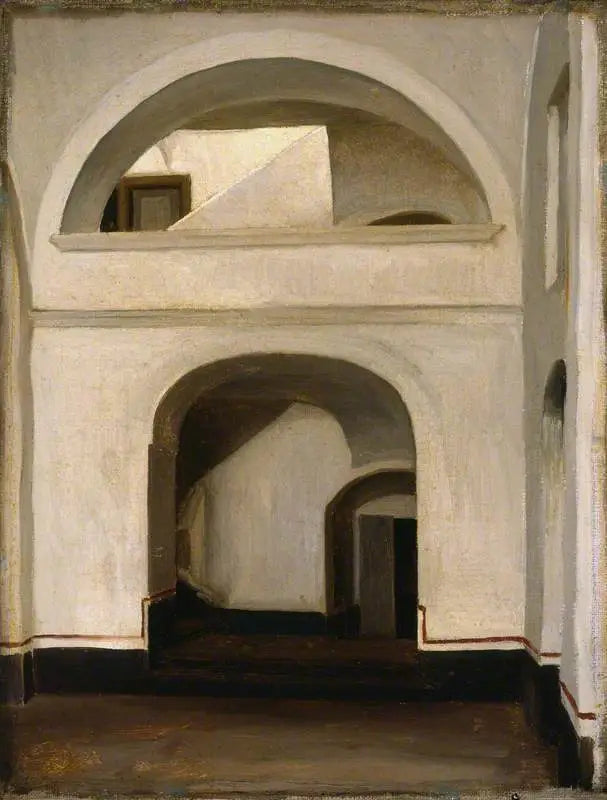 Entrada de una casa, Capri - Frederic Leighton
