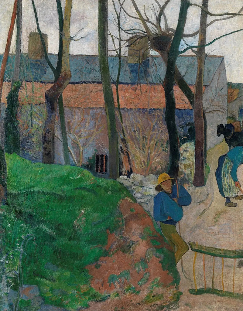 Entrada de granja - Paul Gauguin