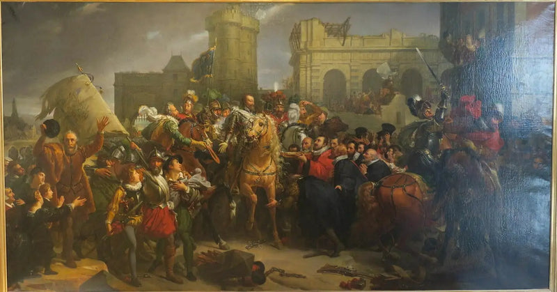 Entrada de Enrique IV en París el 22 de marzo de 1594 (1830) - François Gérard