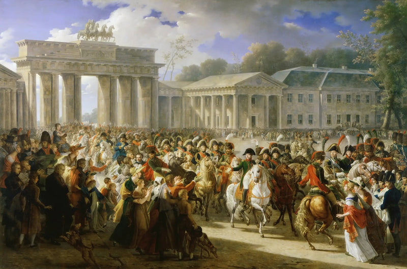 Entrada de Napoleón I en Berlín, 27 de octubre de 1806 - Charles Meynier