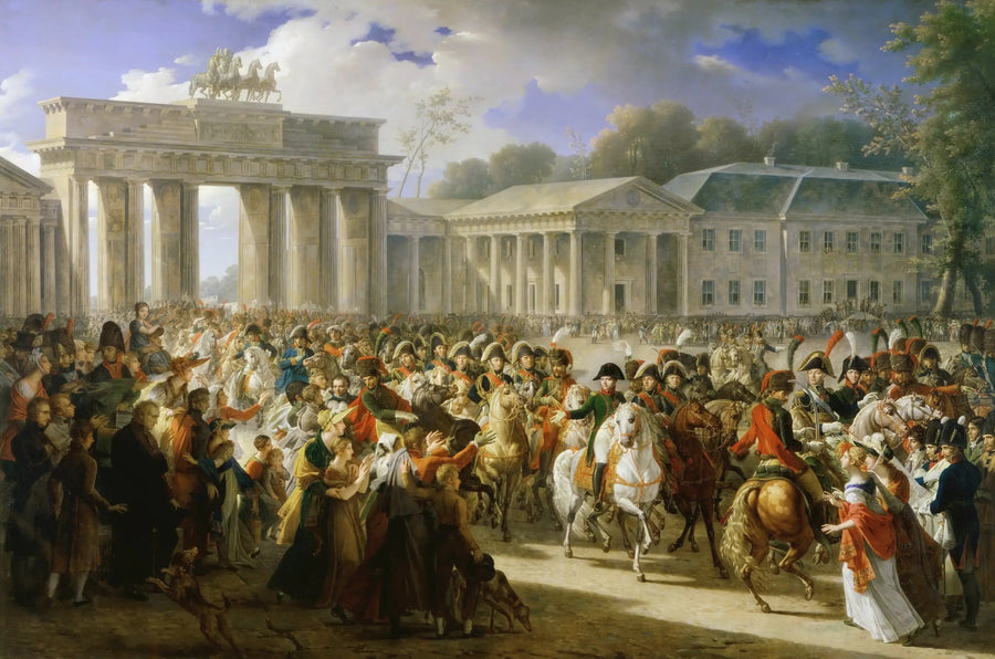 Entrada de Napoleón I en Berlín, 27 de octubre de 1806 - Charles Meynier