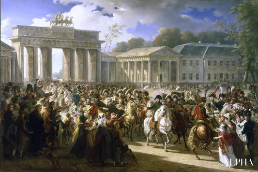 Entrée de Napoléon Ier à Berlin - Charles Meynier Reproductions de tableaux à la peinture à l’huile