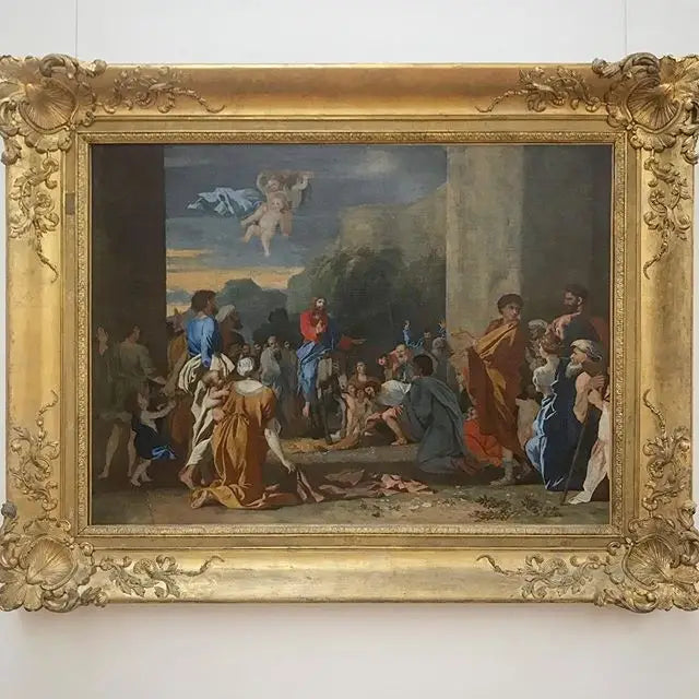 Entrada de Cristo en Jerusalén - Nicolas Poussin