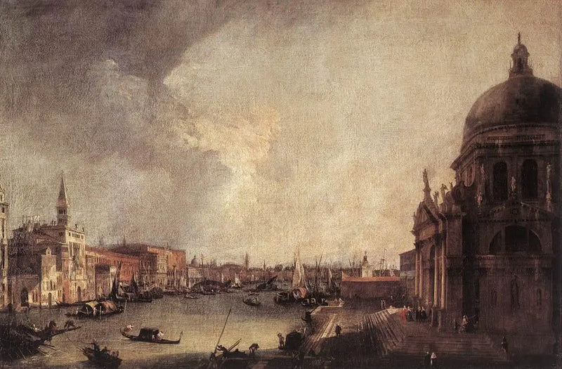 Entrada del Gran Canal, hacia el Este - Canaletto