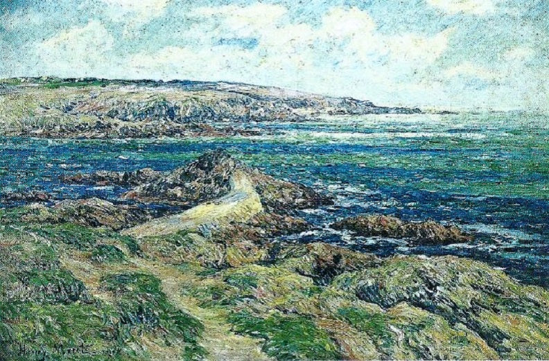 Entrada del puerto de Doëlan - Henry Moret