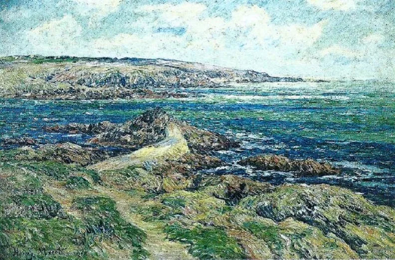 Entrada del puerto de Doëlan - Henry Moret