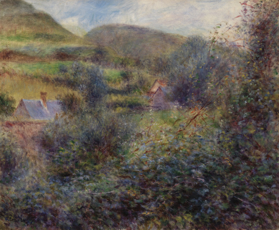 Alrededores de Berneval - Pierre-Auguste Renoir