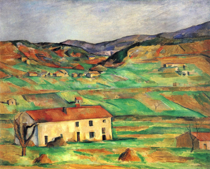 Alrededores de Gardanne - Paul Cézanne