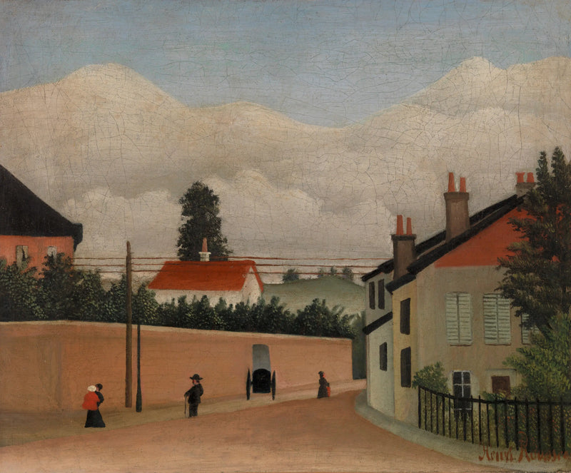 Alrededores de París - Henri Rousseau