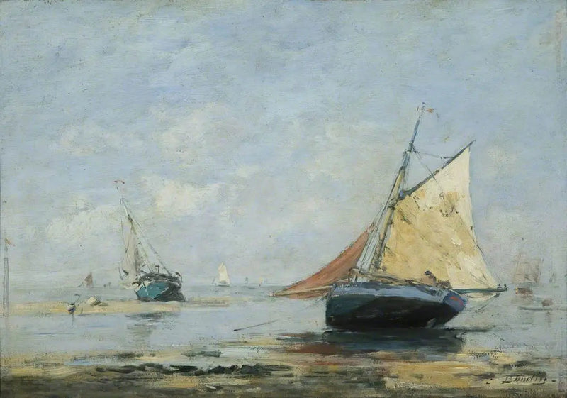 Alrededores de Trouville - Eugène Boudin