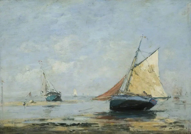Alrededores de Trouville - Eugène Boudin