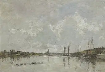 Alrededores de Faou - Eugène Boudin