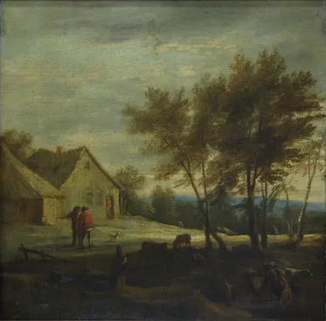 Alrededores del pueblo - David Teniers el Joven