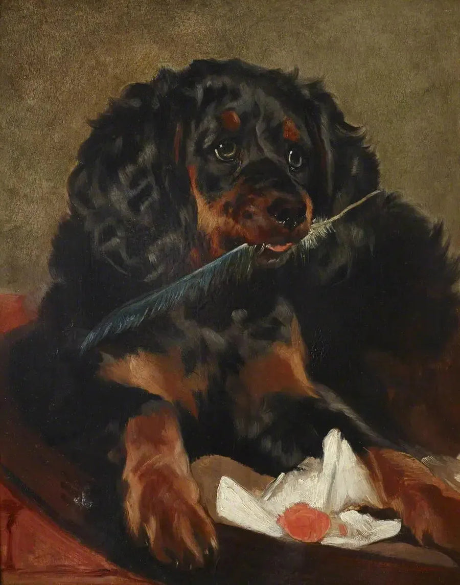 Epagneul de la reina Victoria « Tilco » (fallecido en 1850) - Edwin Henry Landseer