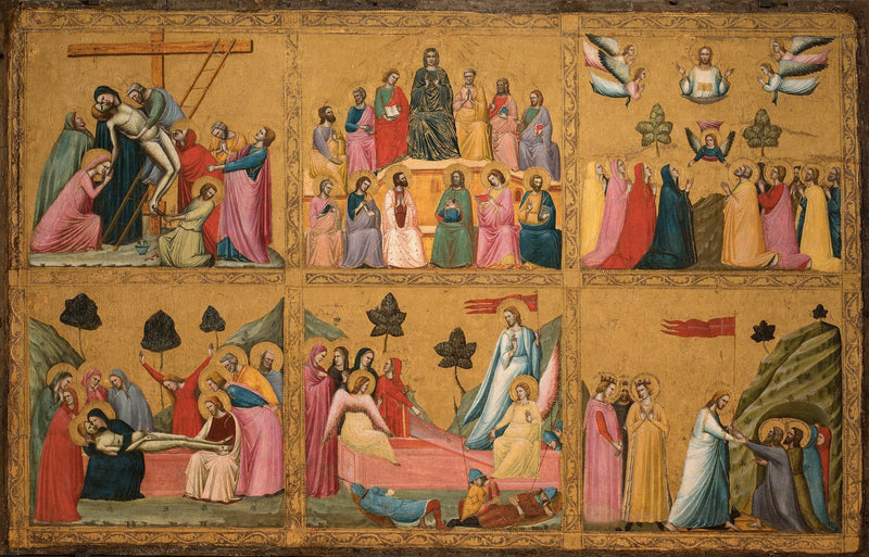 Episodios de la Pasión de Cristo - Giovanni Baronzio