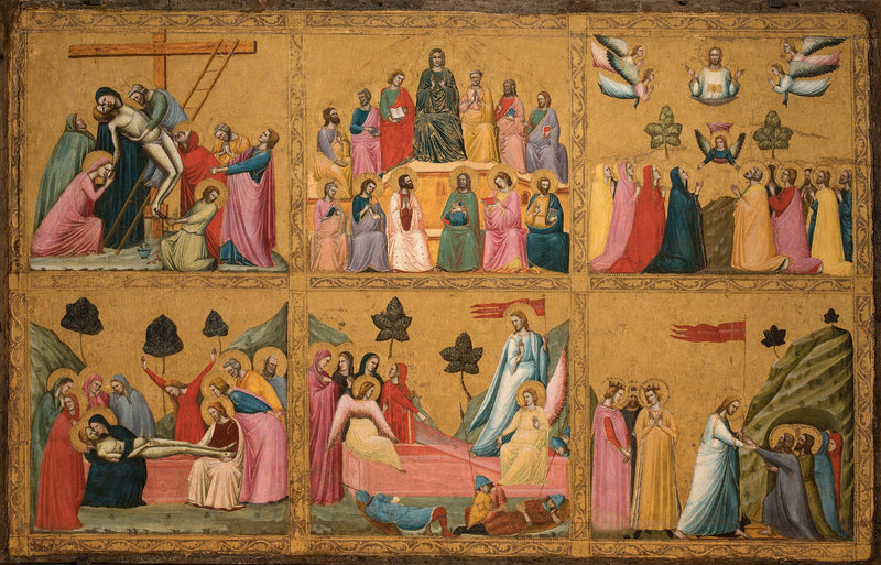 Episodios de la Pasión de Cristo - Giovanni Baronzio