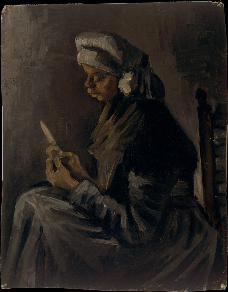 El pelador de patatas - Vincent van Gogh