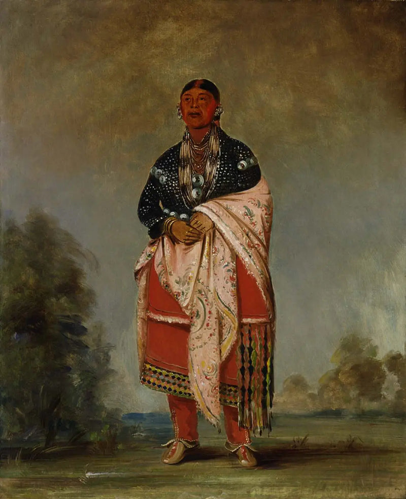 Esposa de Kee-o-kúk - George Catlin
