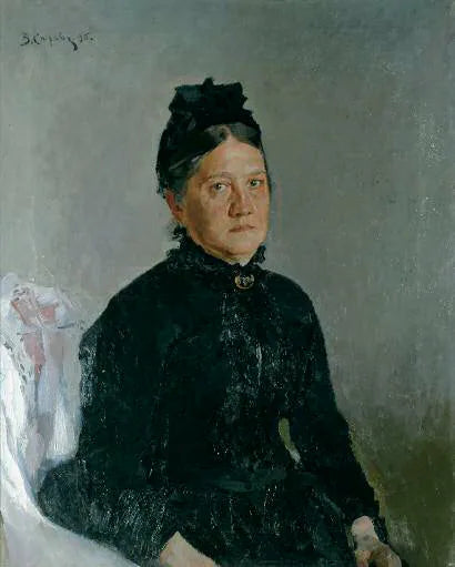Esposa del director de la fábrica de Kostroma, Valentin Serov