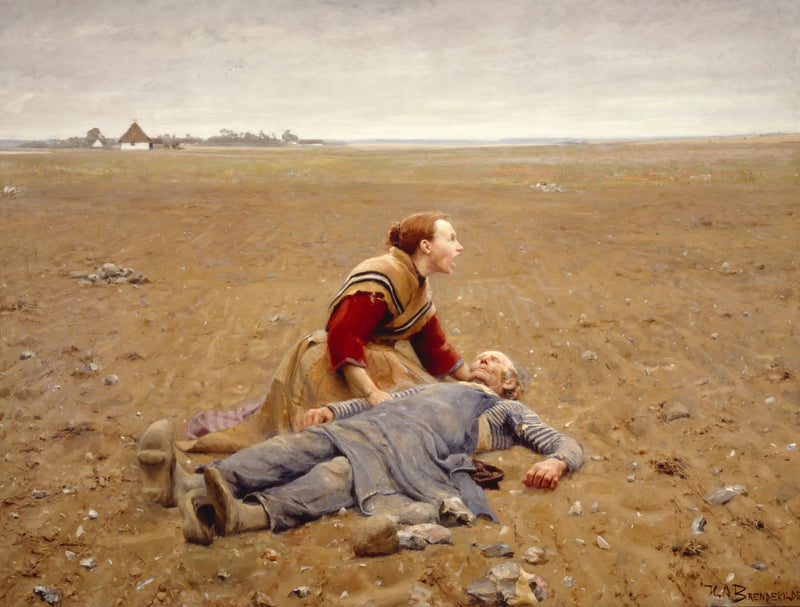 Agotado - H. A. Brendekilde