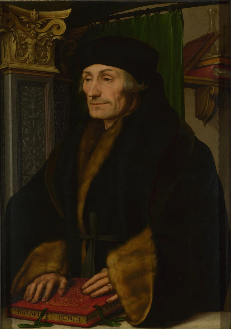 Erasmo - Hans Holbein el Joven