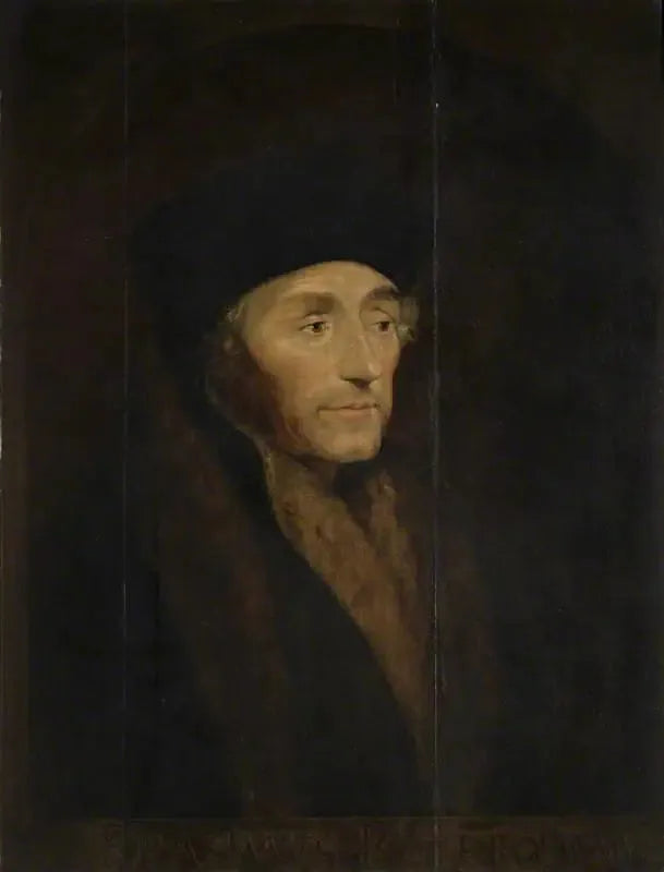 Erasmus de Rotterdam (1466–1536), Humanista y Teólogo - Hans Holbein el Joven