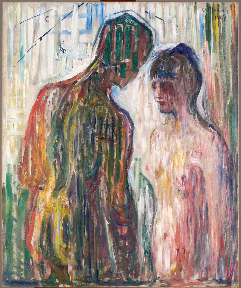 Eros y Psique - Edvard Munch