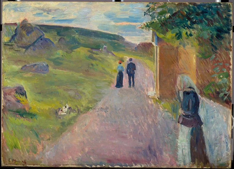 Erotismo en una noche de verano - Edvard Munch