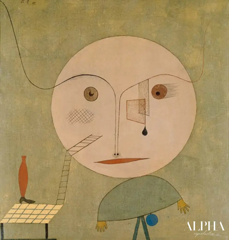 Erreur sur verts - Paul Klee - Reproductions de tableaux et peintures haut de gamme