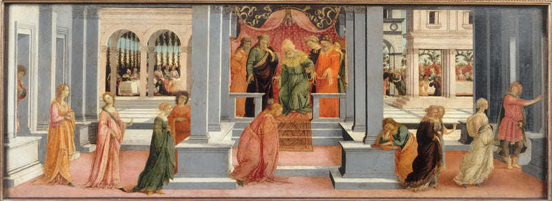 Ester elegida por Asuero - Filippino Lippi
