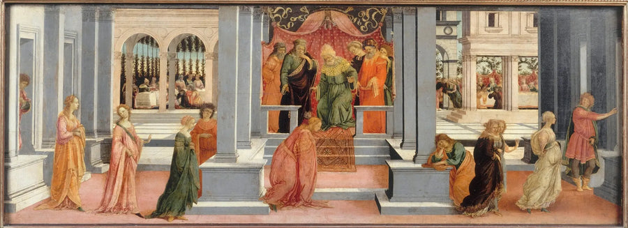 Ester elegida por Asuero - Filippino Lippi