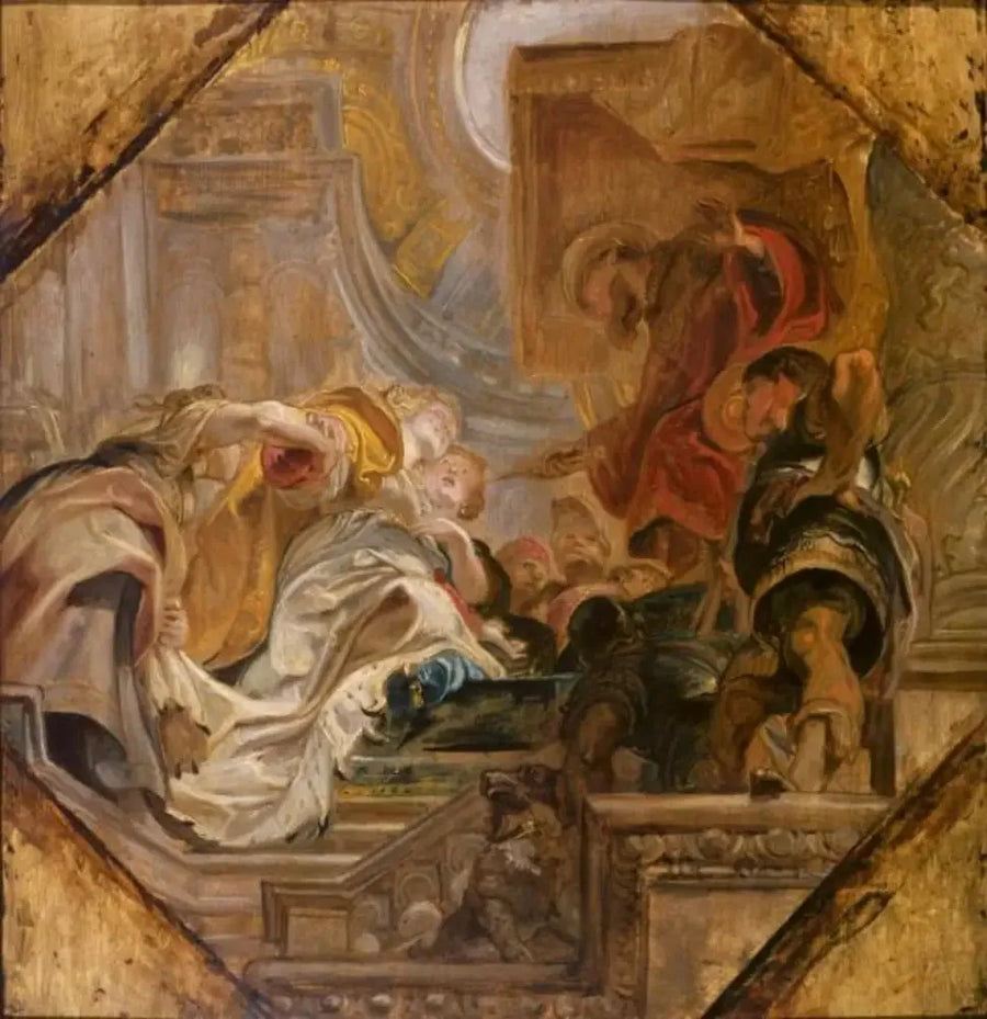 Esther ante Asuero - Pedro Pablo Rubens