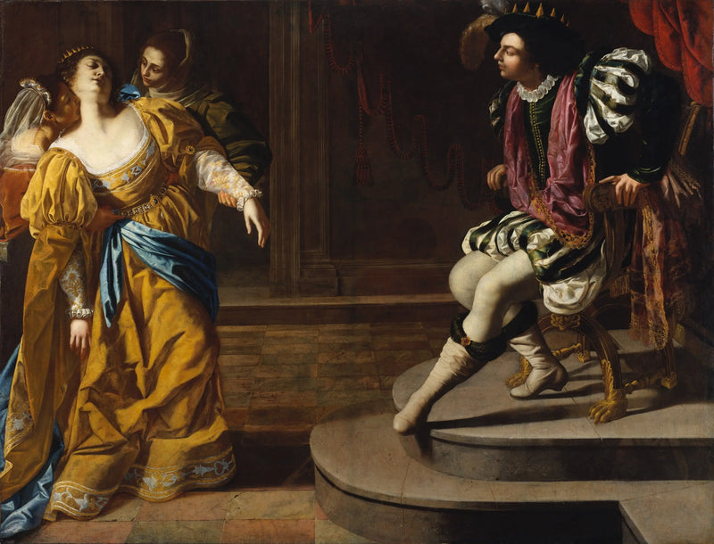 Ester y Asuero - Artemisia Gentileschi