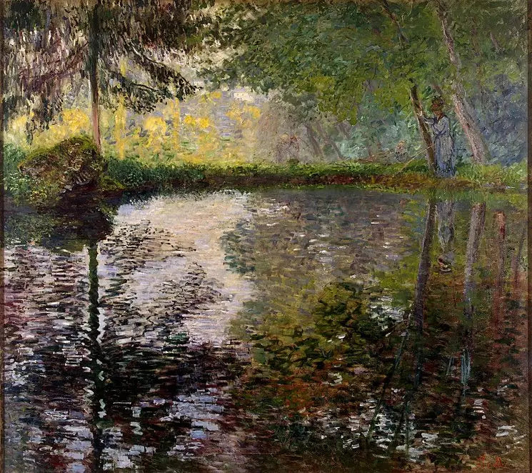 Estanque en Montgeron - Claude Monet