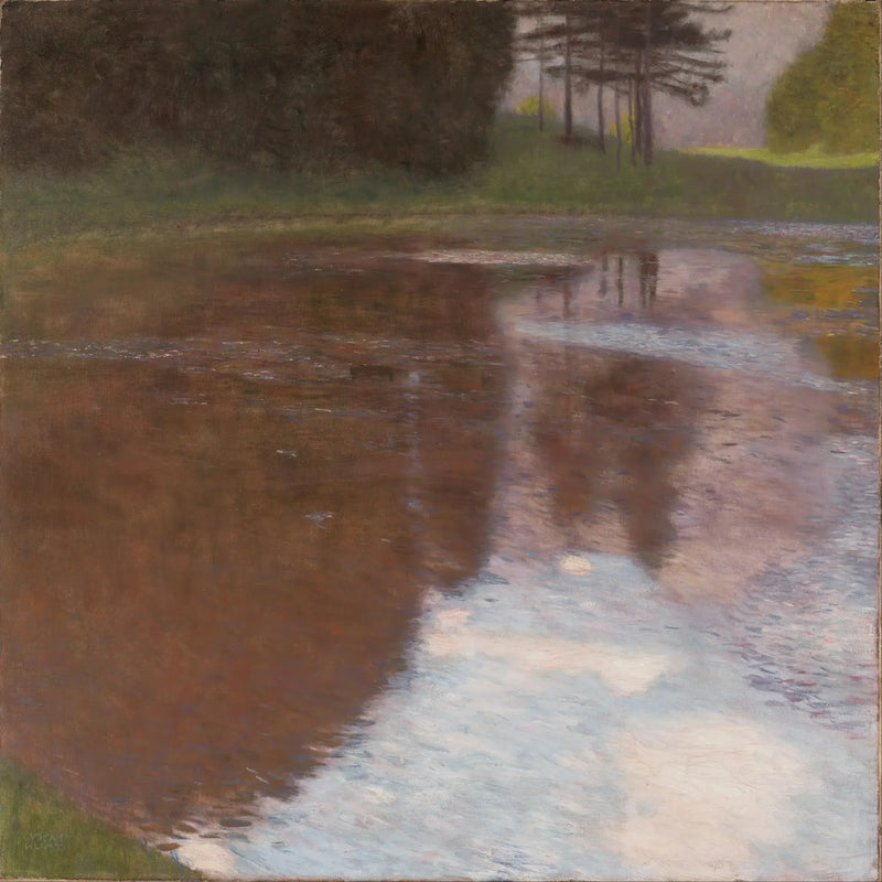 Estanque tranquilo - Gustav Klimt