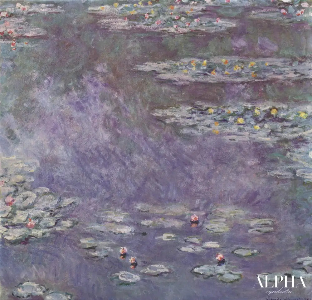 Étang de nénuphars - Claude Monet - Reproductions de tableaux et peintures haut de gamme